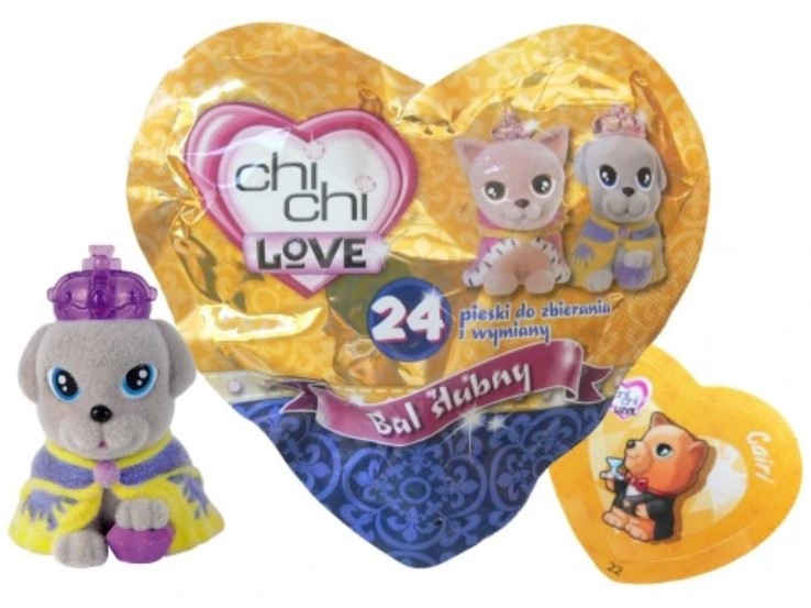 Chi Chi Love Svatební ples semišová zvířátka