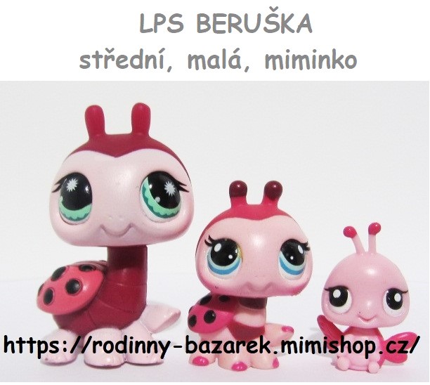 Littlest pet shop beruška - porovnání velikostí