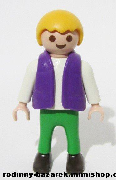 PLAYMOBIL figurka dítě Kluk vesta kalhoty