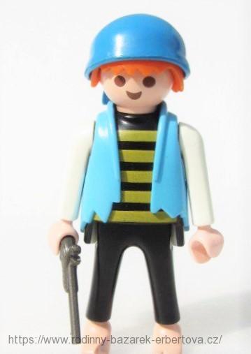 PLAYMOBIL figurka Pán figurka muž Pirát + Zbraň