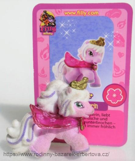 Simba FILLY kůň koníček Poník Filly Witchy Fleur Mládě č.1 + Kartička - rodina Květina