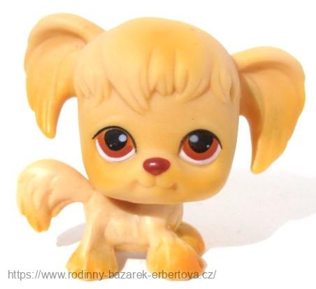 LITTLEST PET SHOP pes Kokršpaněl LPS 26 + červený magnet č.2