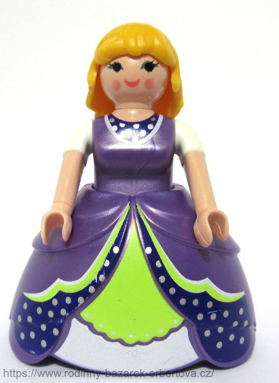 PLAYMOBIL figurka Paní Princezna Královna + sundavací sukně