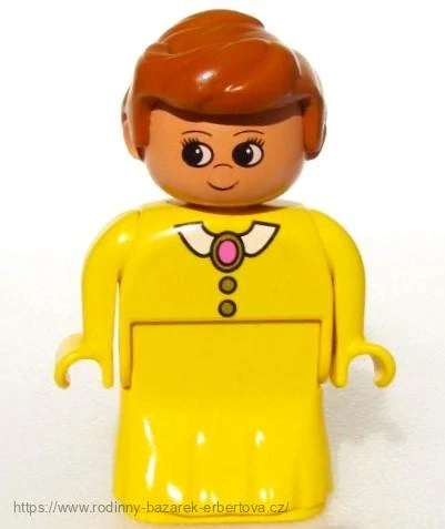 LEGO DUPLO figurka / postavička dospělák Paní / Maminka / Dáma v šatech