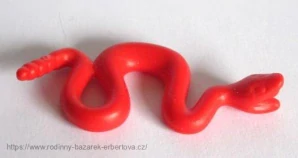 PLAYMOBIL plaz Had Chřestýš červený
