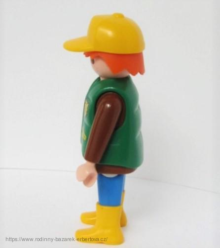 PLAYMOBIL figurka Pán ZOO Ošetřovatel + čepička