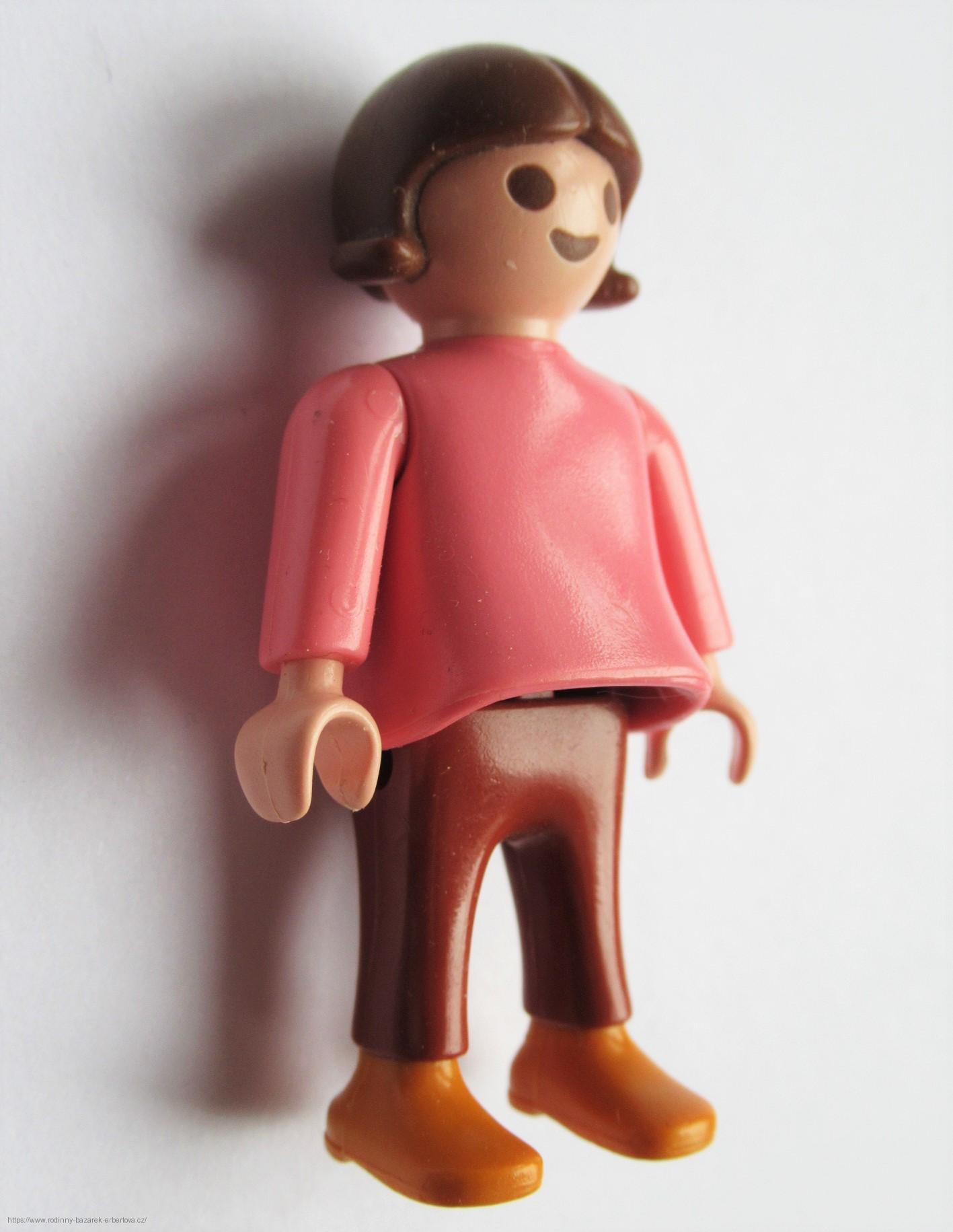 PLAYMOBIL figurka dítě holčička Holka hnědovláska
