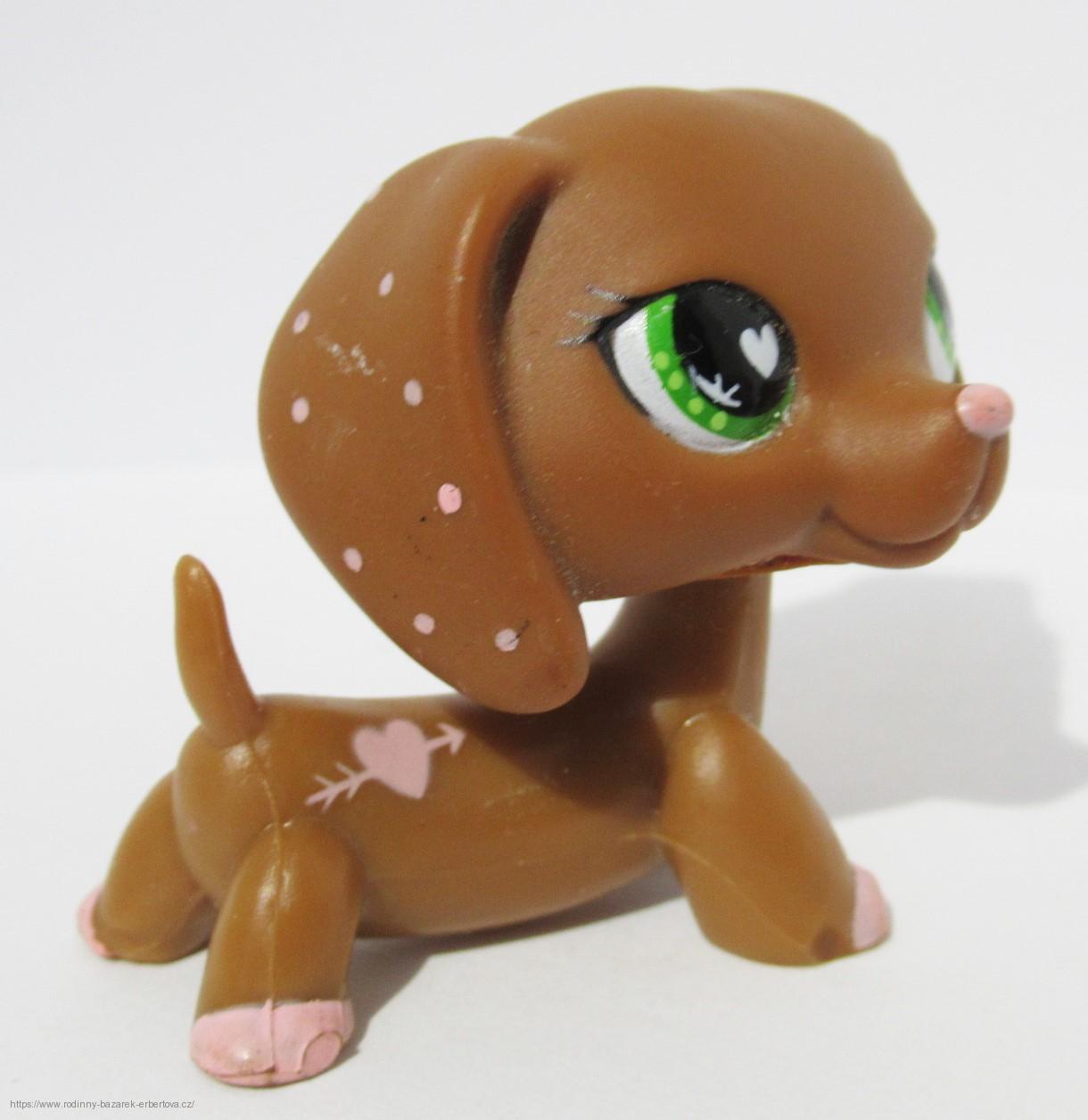 Littlest Pet Shop pes ORIGINÁL ! Jezevčík Valentin LPS 556
