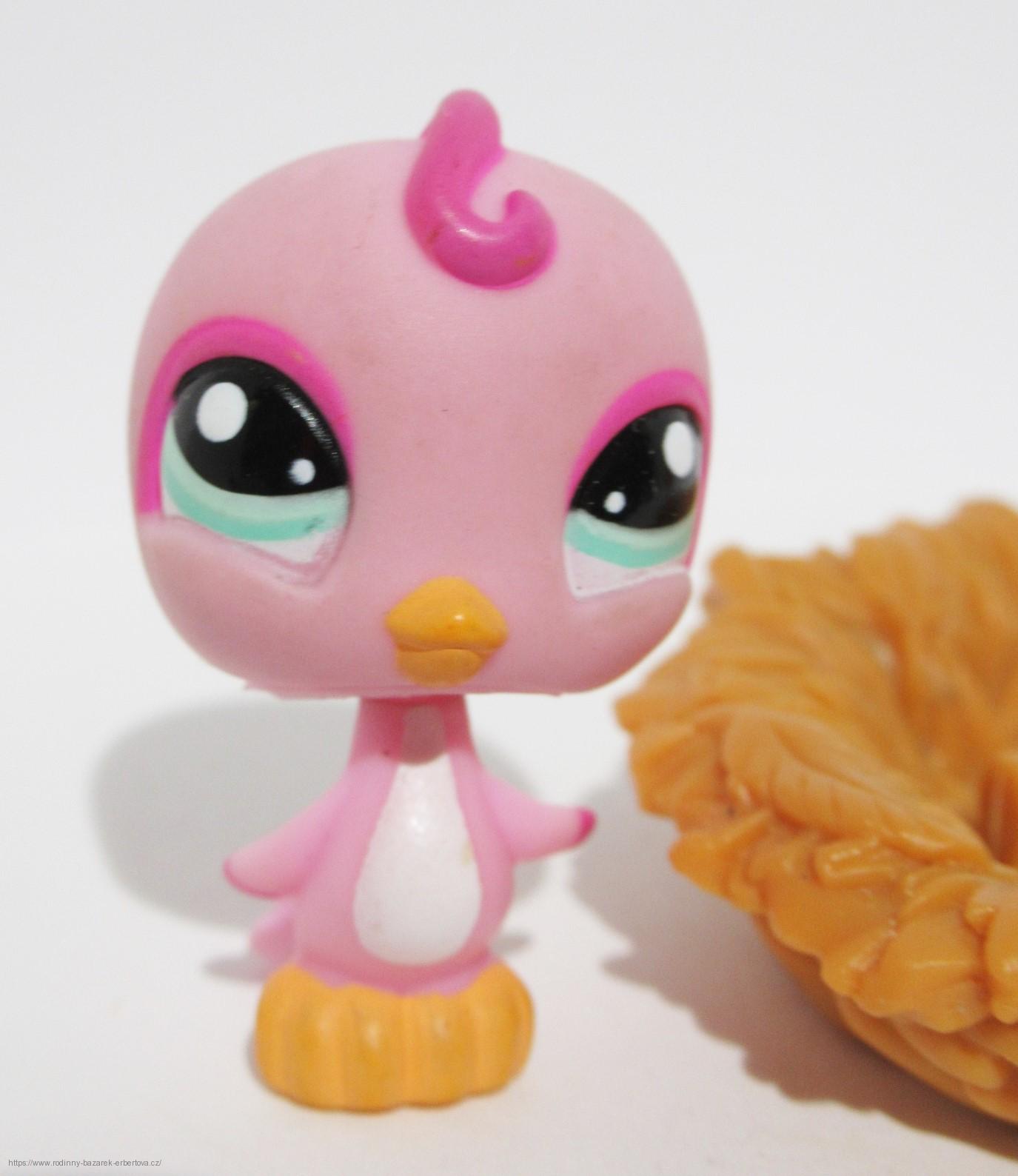 LITTLEST PET SHOP originál sestava Pták Papoušek LPS 974 + 975