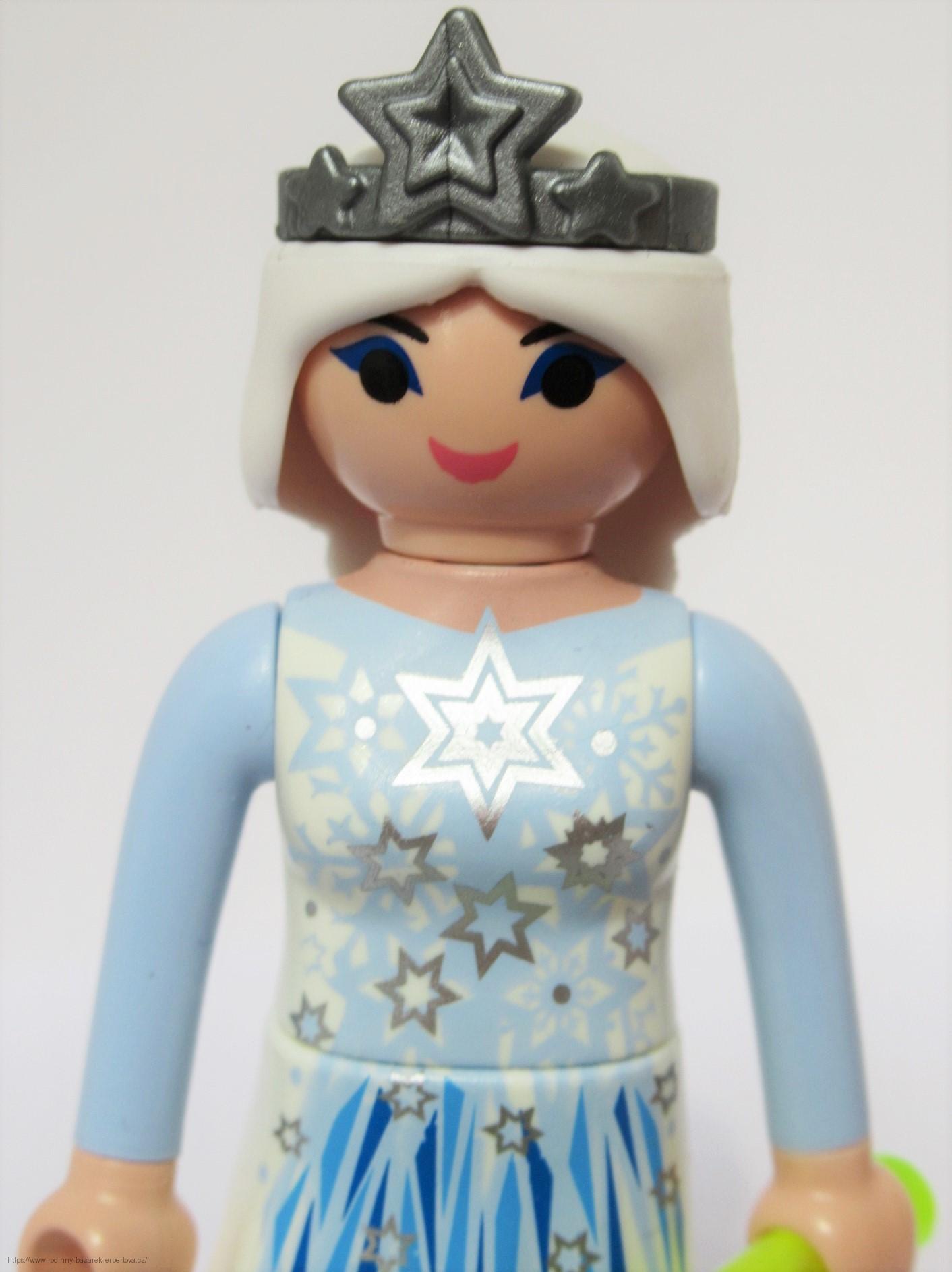 PLAYMOBIL figurka Paní Princezna Zimní Královna + Hůlky