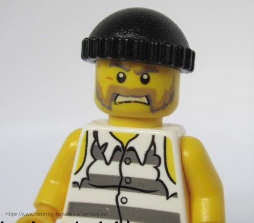 LEGO minifigurka VĚZEŇ utržené rukávy
