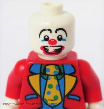 LEGO minifigurka dítě kluk KLAUN