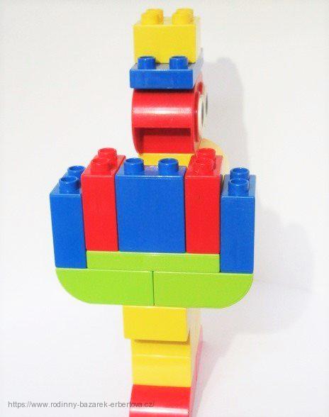 LEGO DUPLO 21x kostka zvířátko Pták Krocan 20cm