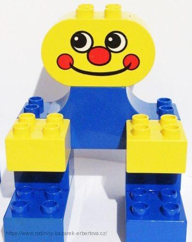LEGO DUPLO 20x kostka + vozík Basic Set Circus 2344 