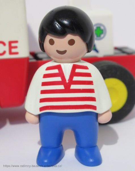 PLAYMOBIL 123 Ambulance auto Sanitka Lékařka Kluk