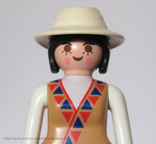 PLAYMOBIL figurka Paní vesta + Klobouk