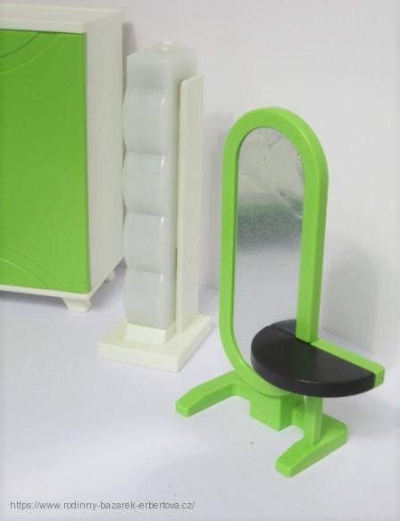 PLAYMOBIL nábytek Ložnice + svítící lampa