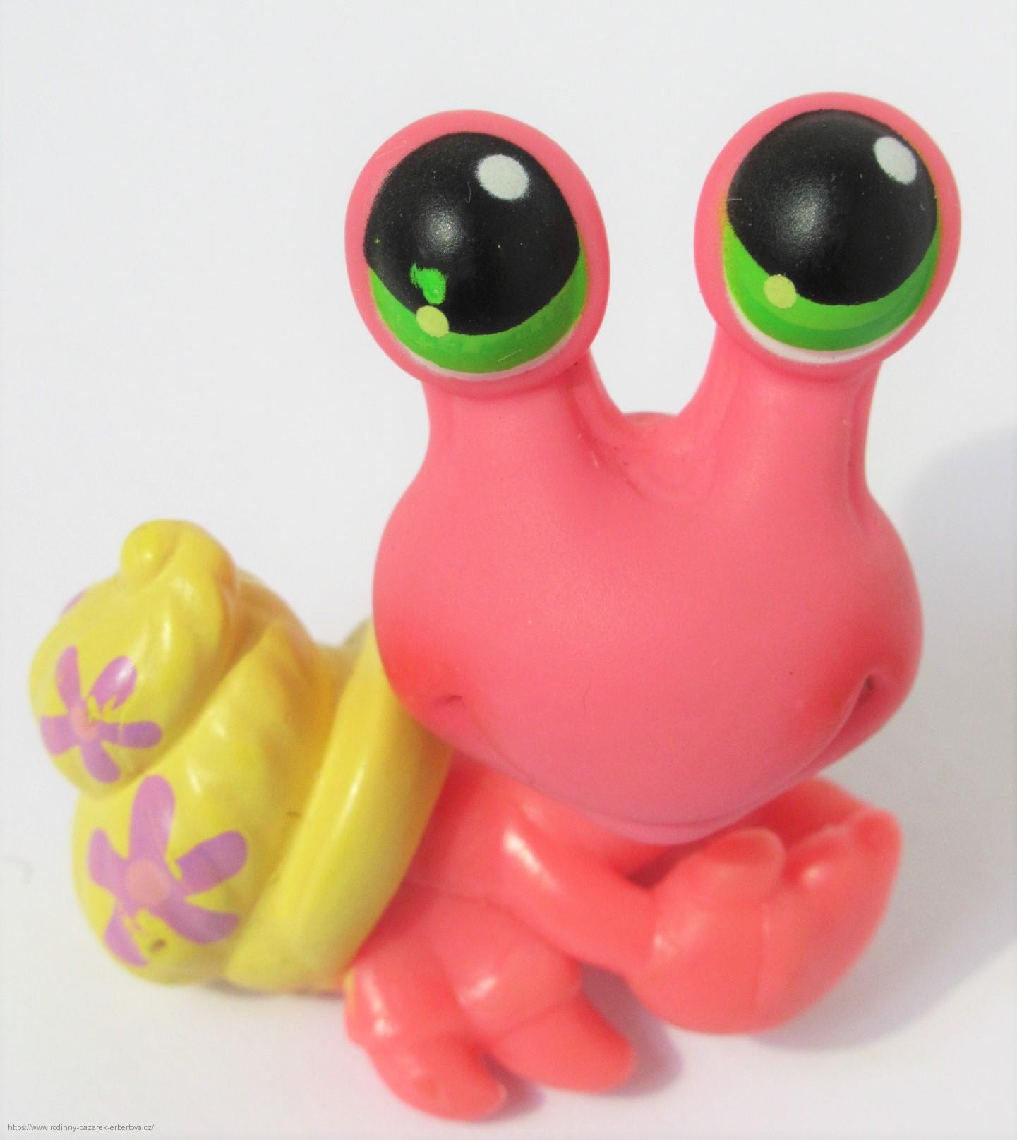 LITTLEST PET SHOP krab LPS 62 + červený magnet č.1