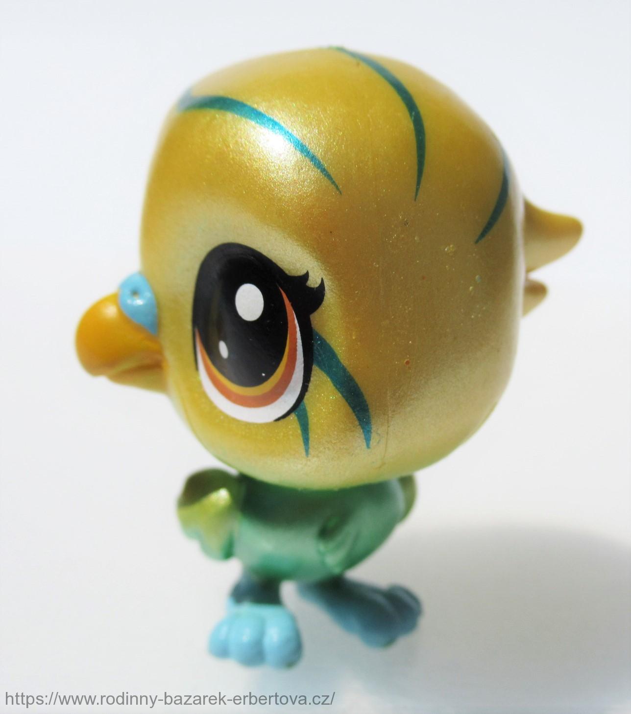 LITTLEST PET SHOP pták Papoušek Edie von Keet LPS (#2-64)
