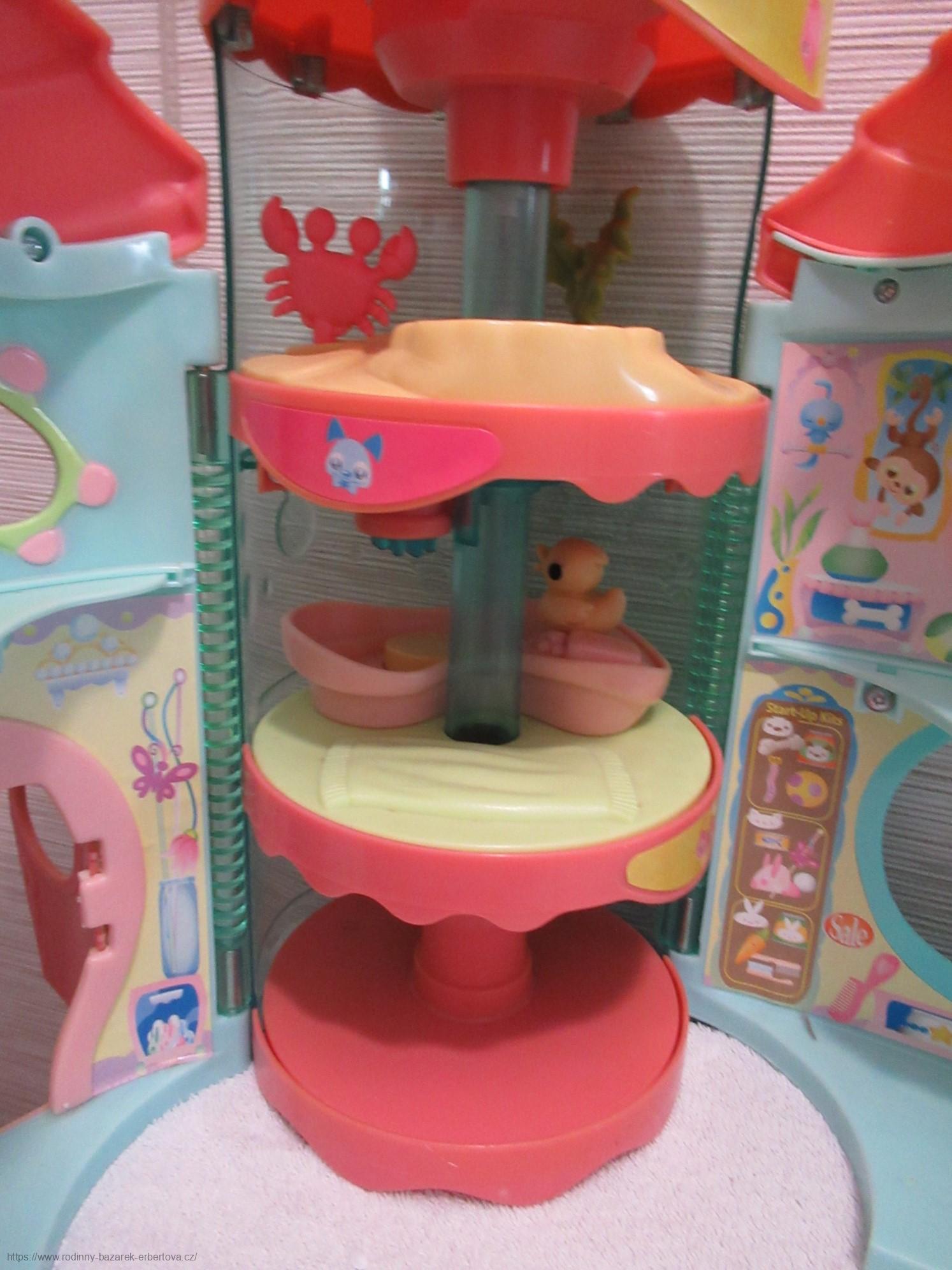LITTLEST PET SHOP velký domeček XL dům LPS s Kolotočem