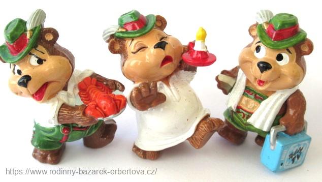 Kinder figurka Ferrero Bavorák sestava
