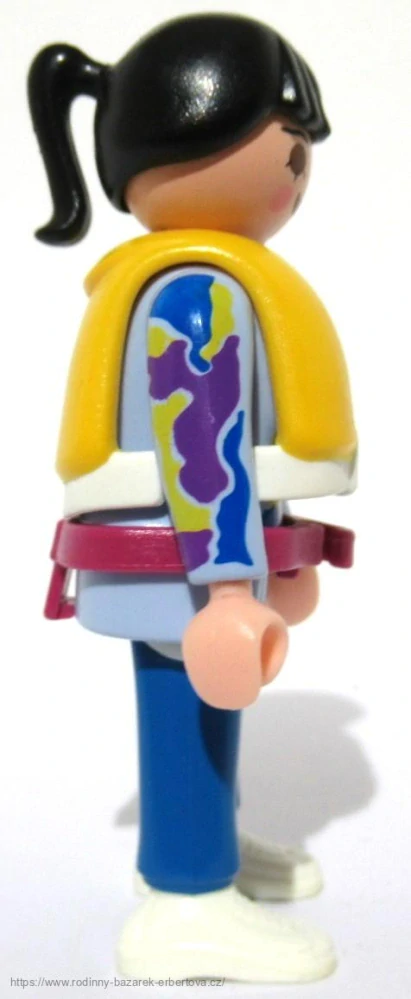 PLAYMOBIL figurka Paní + opasek + záchranářská vesta