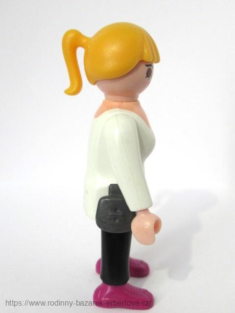 PLAYMOBIL figurka Paní prodavačka z cukrárny + peněženka