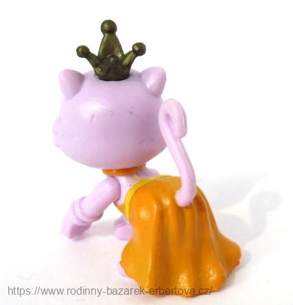  Plastová figurka zvířátko Princezna kočka