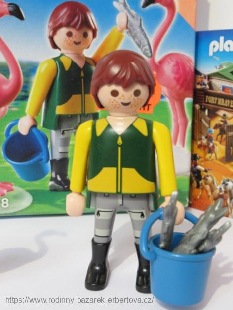 PLAYMOBIL set 4758 Ošetřovatel exotického ptactva