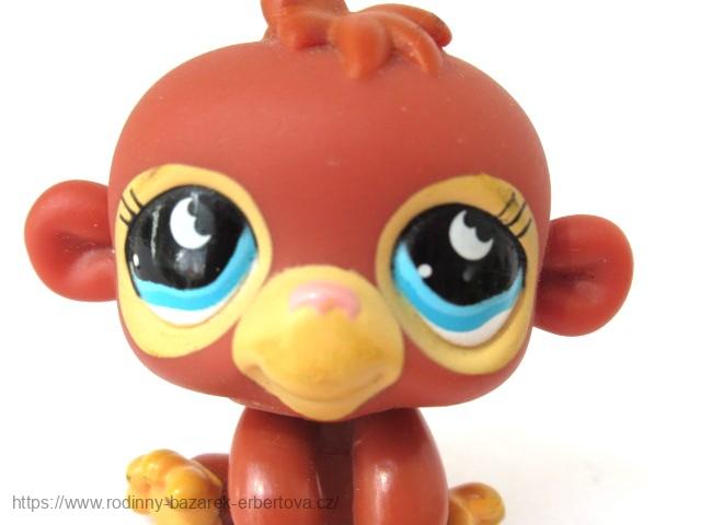 LITTLEST PET SHOP opice opička Mládě LPS 853 č.1