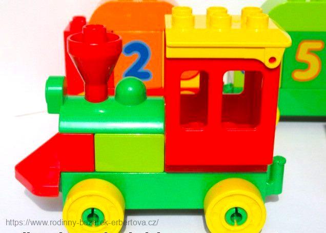 LEGO DUPLO Vlak vláček + kostky počítání 