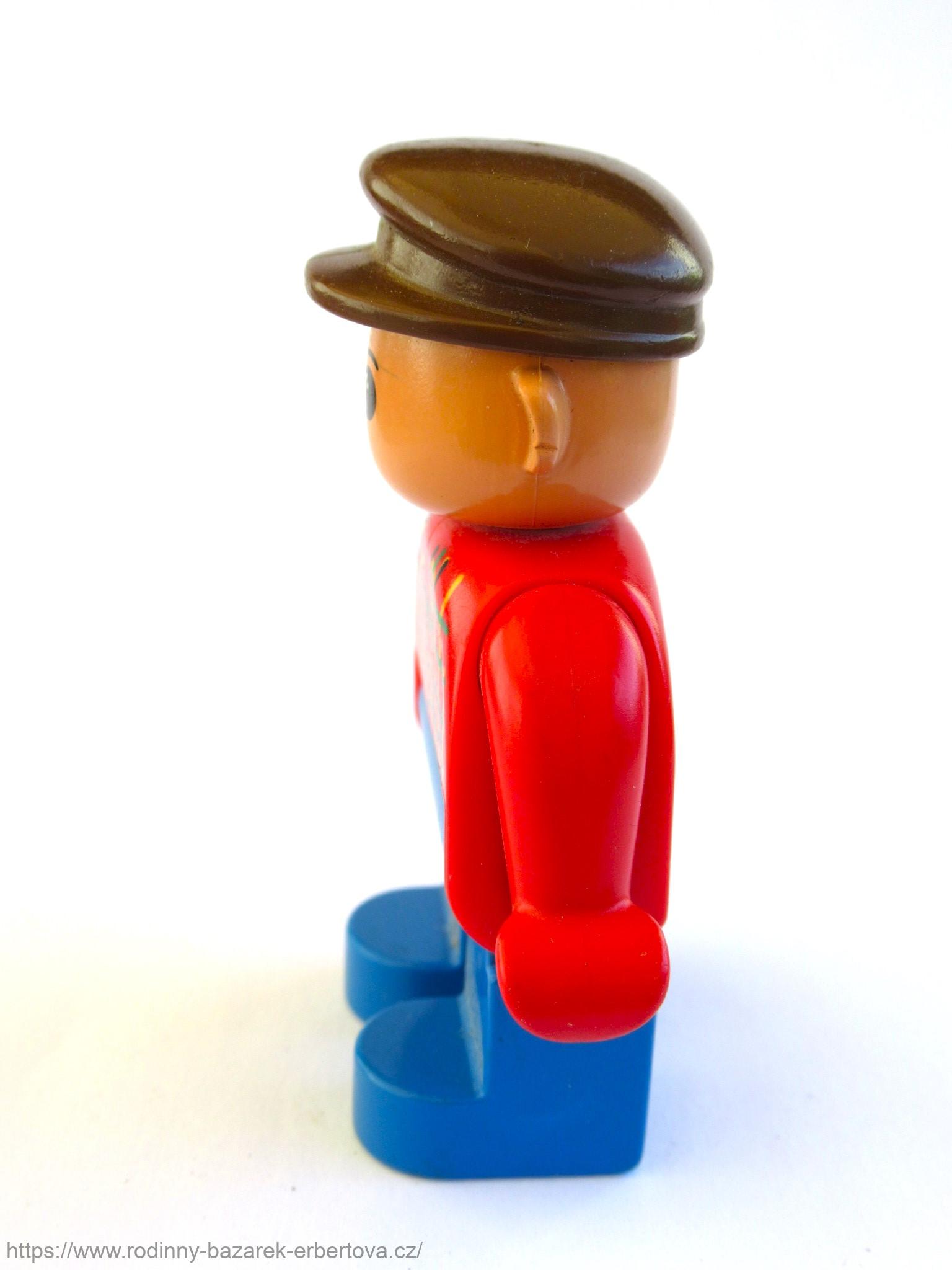 LEGO DUPLO figurka / postavička dospělák Pán / Tatínek / Farmář / Dědeček