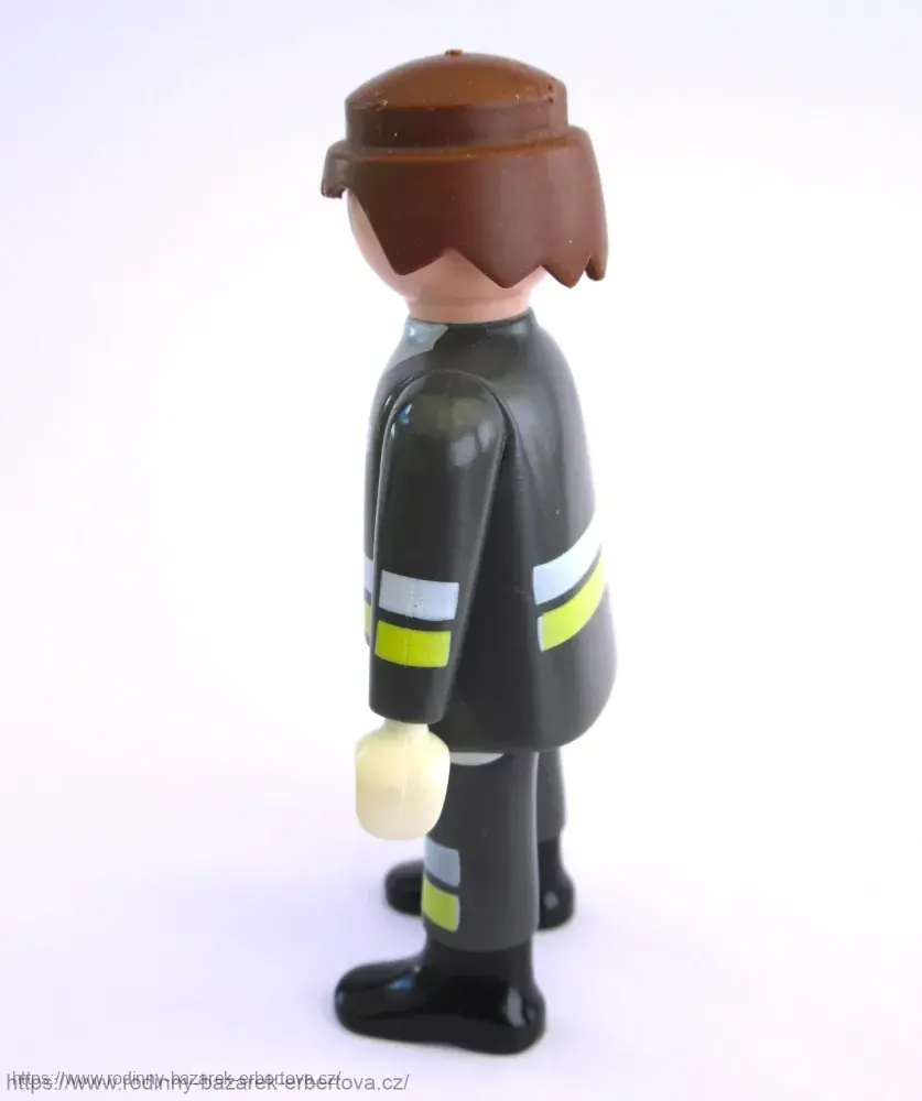 PLAYMOBIL figurka Pán Hasič šedá uniforma