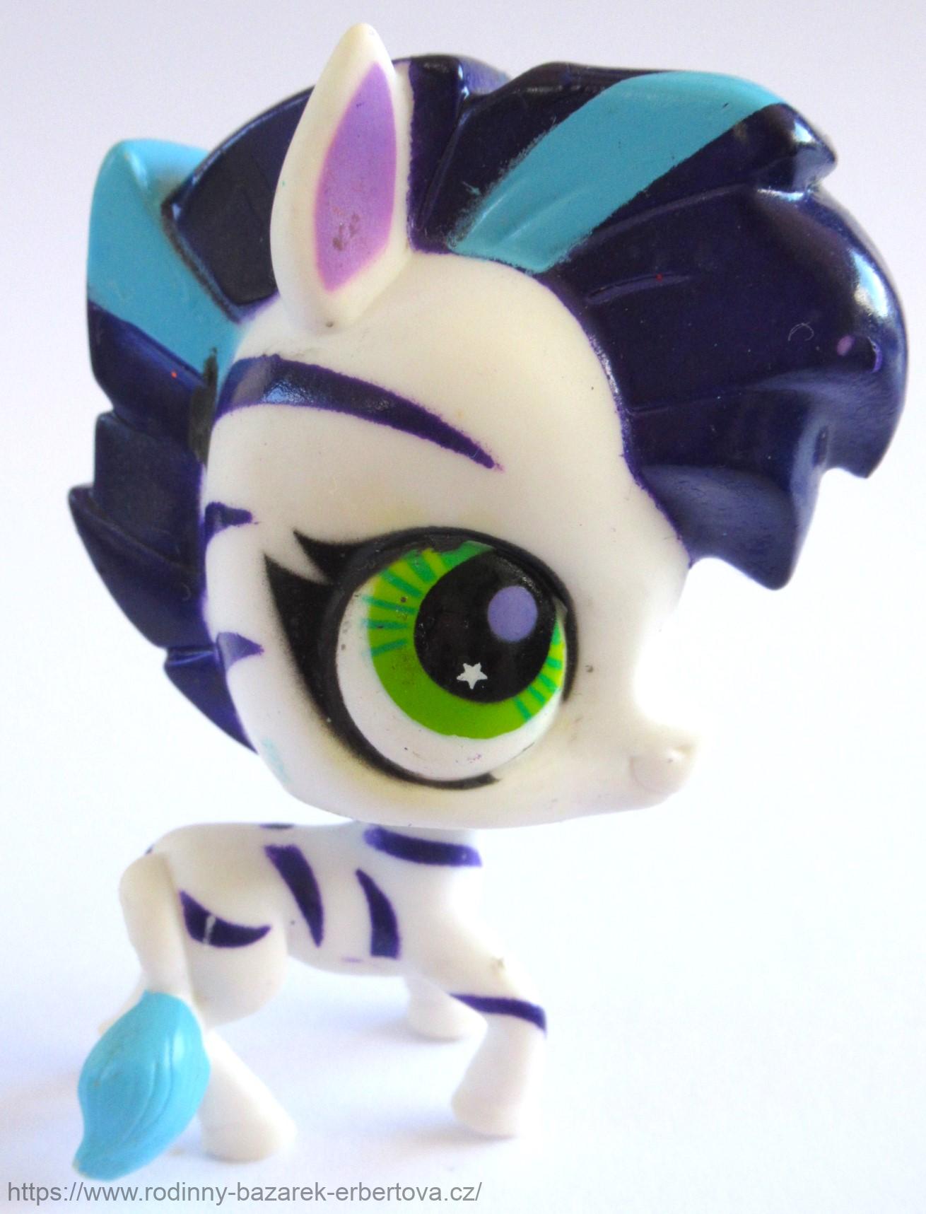 LITTLEST PET SHOP Totally Talented Pets Zebra LPS 2856