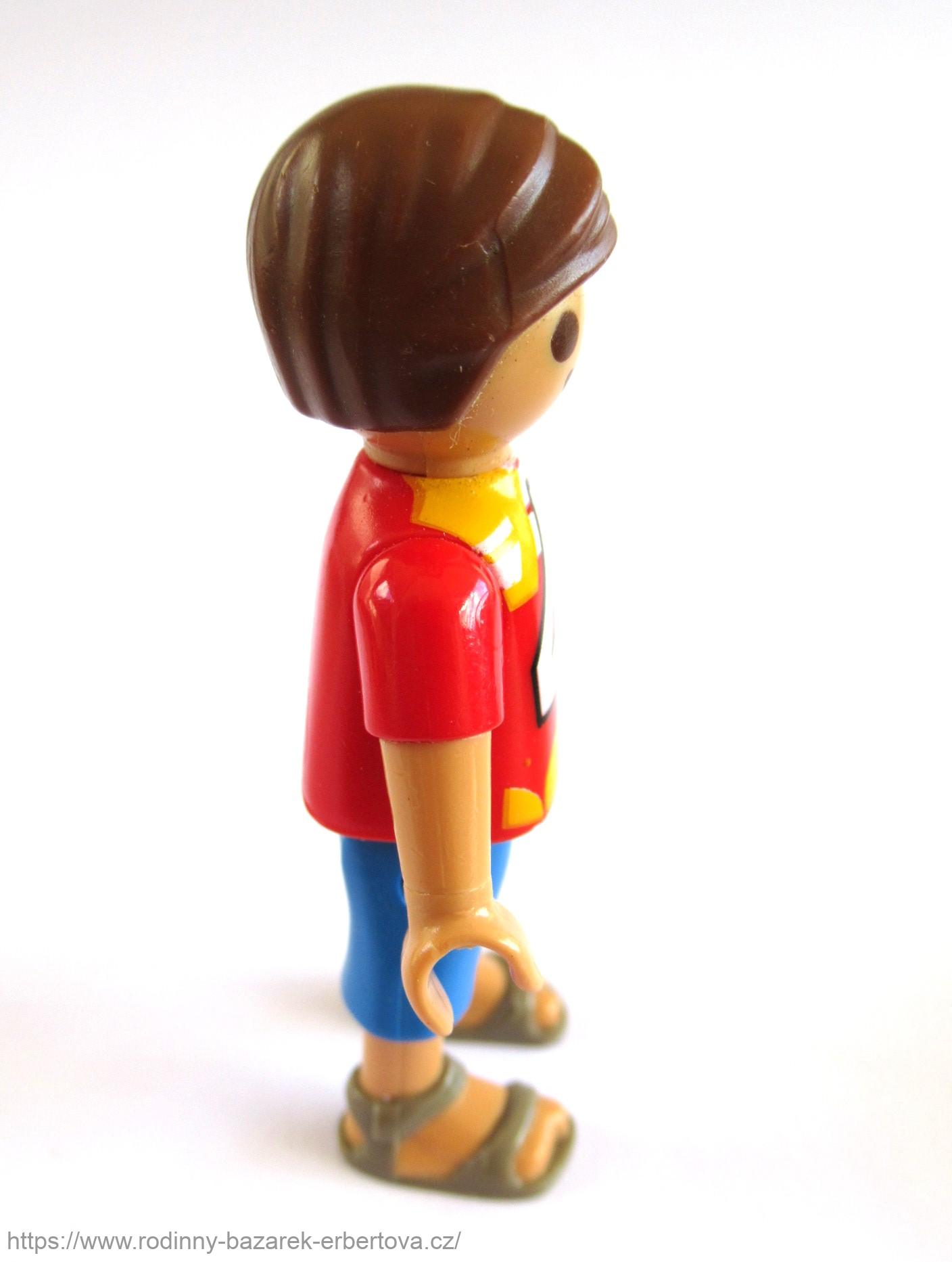 PLAYMOBIL figurka dítě Kluk sandálky kraťasy