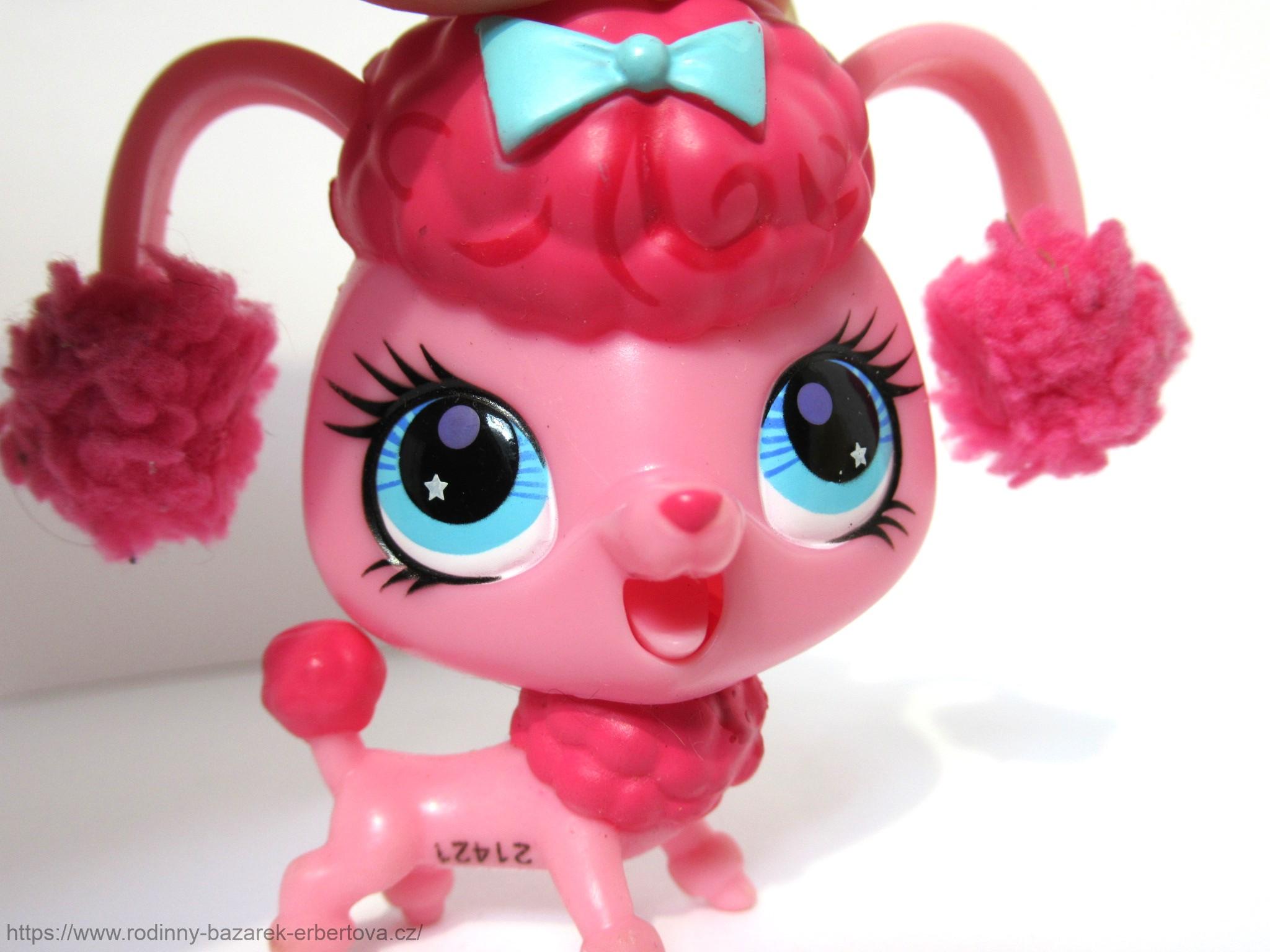LITTLEST PET SHOP  Hýbací - aktivní pes Pudl LPS 2395