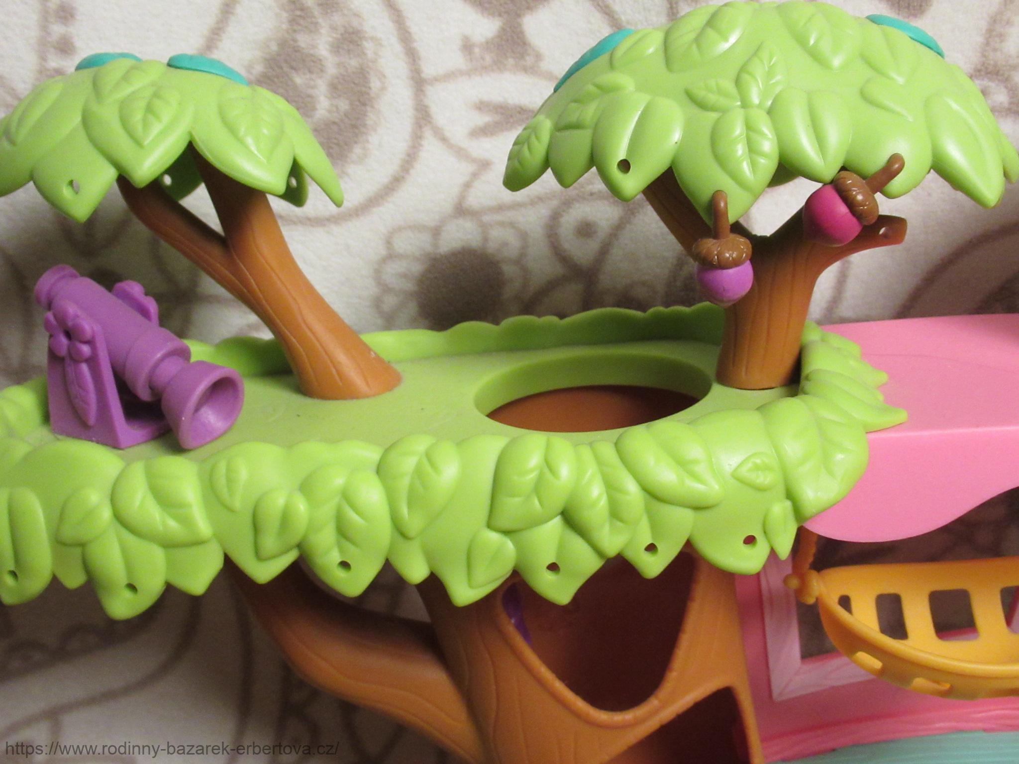 LITTLEST PET SHOP velký domeček dům LPS Stromový + žaludy