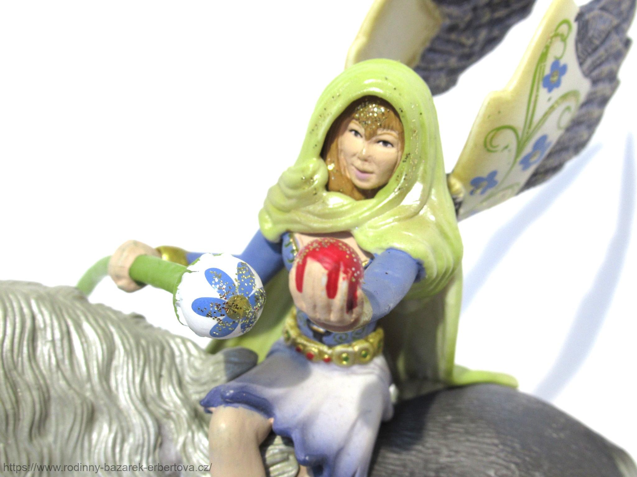 SCHLEICH figurka Bayala Elfí víla jezdec + jednorožec