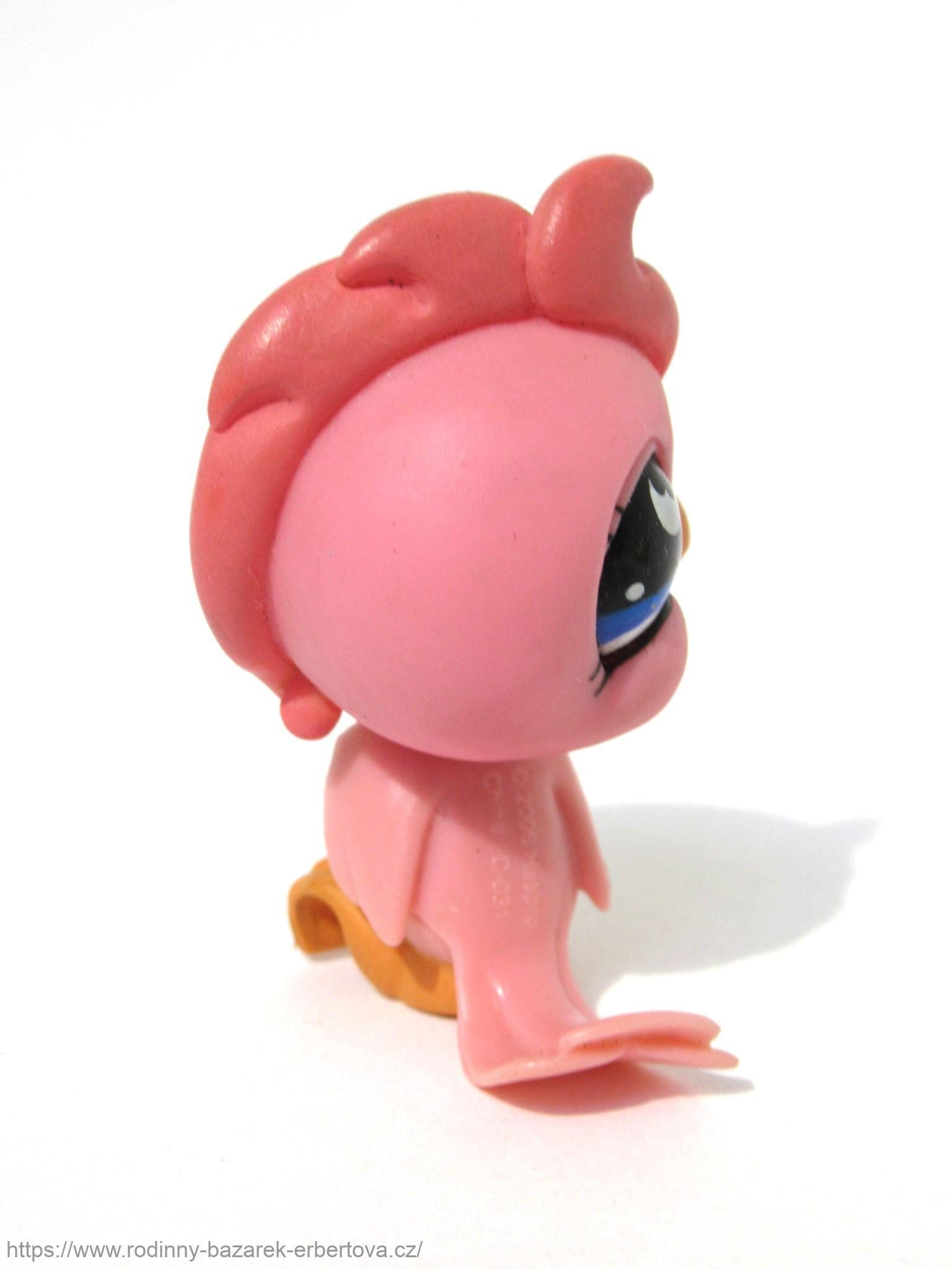 Littlest Pet Shop pták papoušek Kakadu LPS 854 č.1