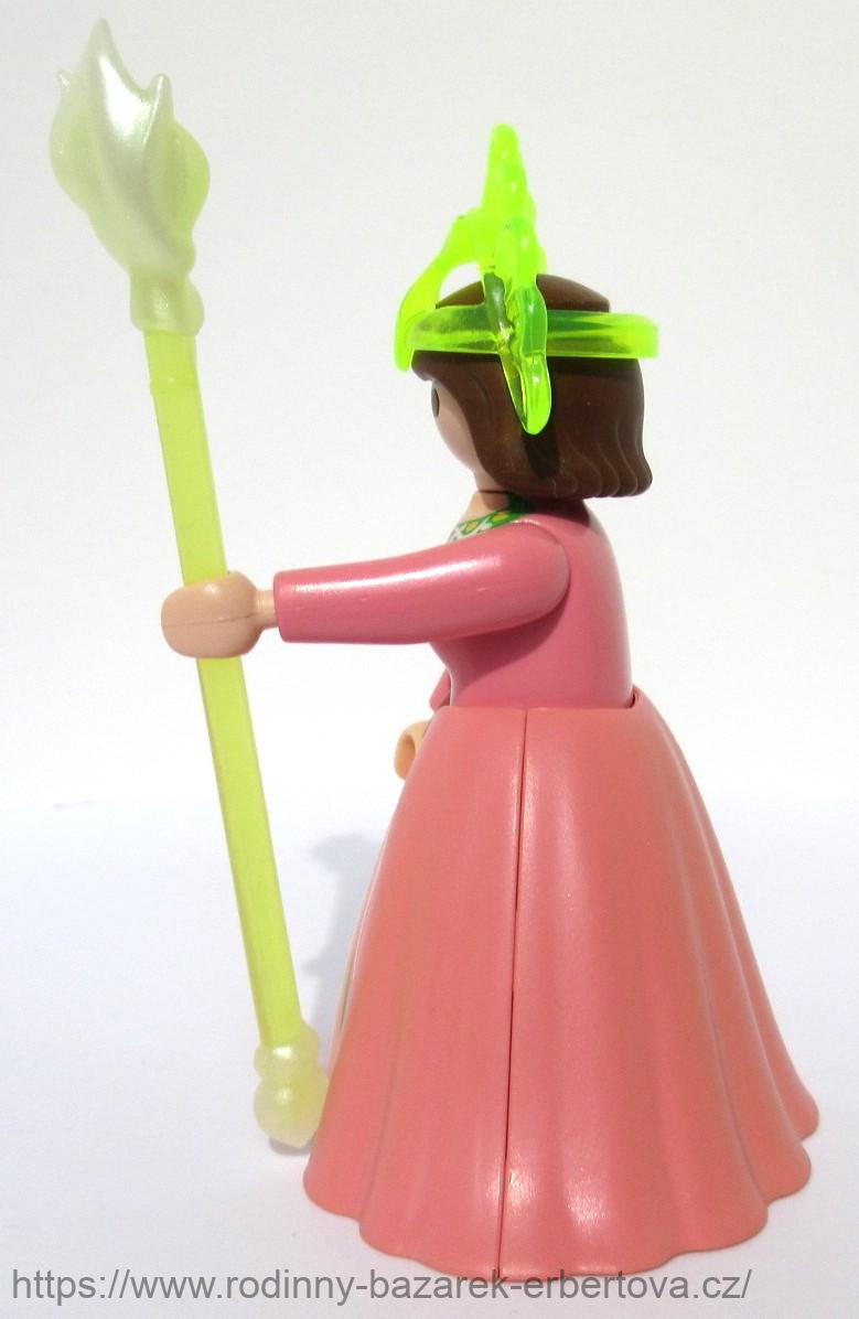 PLAYMOBIL figurka Paní Princezna Královna + sundavací sukně + hůl