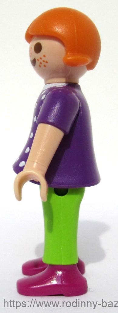 PLAYMOBIL figurka dítě holčička Holka zrzka
