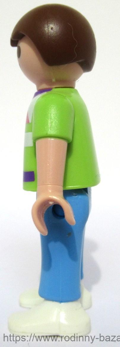 PLAYMOBIL figurka dítě bosý Kluk kalhoty tričko