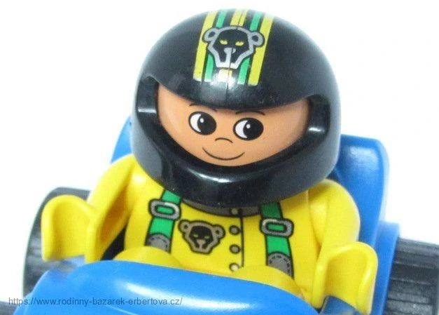 LEGO DUPLO Závodní auto NOVÉ + figurka pán HRANÉ 