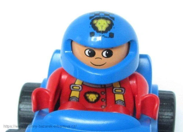 LEGO DUPLO Závodní auto NOVÉ + figurka pán HRANÝ