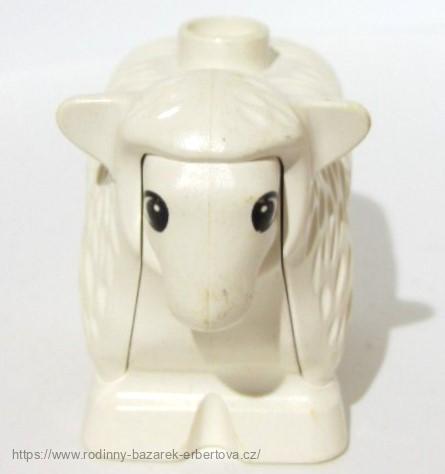 LEGO duplo farma - zvíře Ovečka bílá č.2