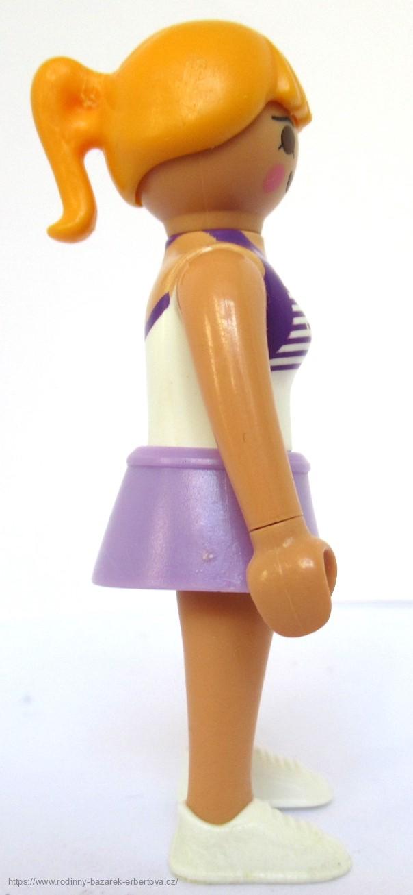 PLAYMOBIL figurka paní sportovkyně Tenistka + sundavací sukně