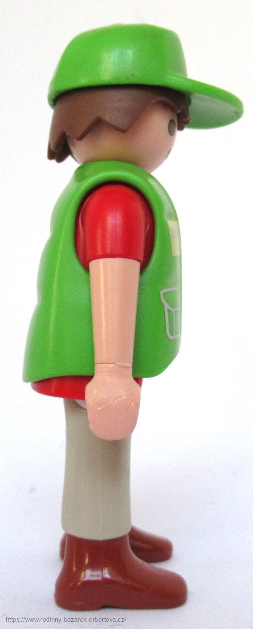 PLAYMOBIL figurka pán Dělník z dílny + kšiltovka
