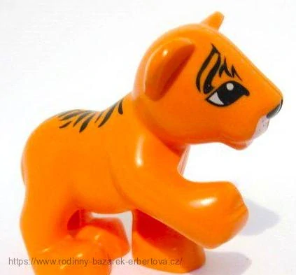 LEGO duplo ZOO zvířátko kočkovitá šelma Tygr mládě