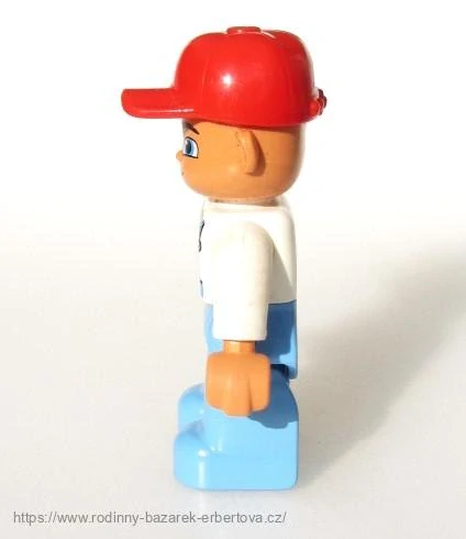 LEGO DUPLO figurka / postavička dospělák Pán / Tatínek / Farmář / Dědeček