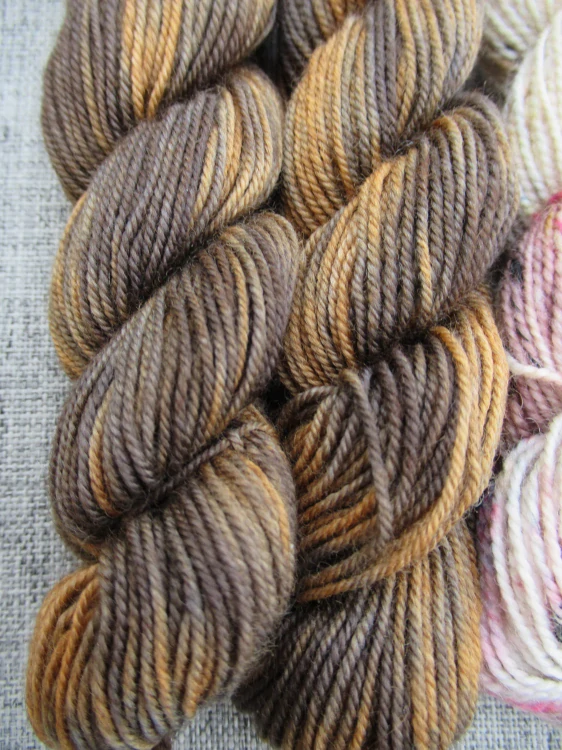 Set 120g / 6x mini přadénko Luxusní Anglická ponožková příze mix Merino Yak  Donegal Neon nopky Stellia 2b